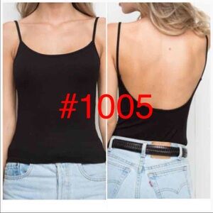 BM Black Avery Tank BNWT